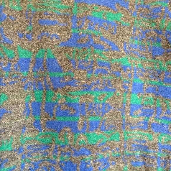 Vintage Abstract Long Coat - Picture 7 of 8